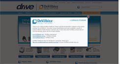 Desktop Screenshot of devilbisshealthcare.com